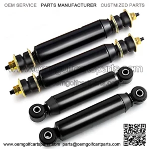 Club Car DS/Precedent Front and Rear Shock Absorbers Kit for Electric & Gas Golf Cart Models Replaces OEM #1014235,1014236,1010991,1015813,1013164,1027064-01,1012183