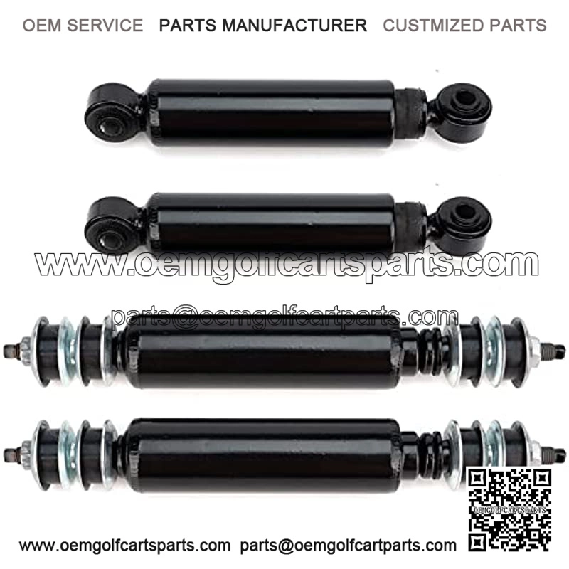 Club Car 2 Front and 2 Rear Shocks Absorbers for Golf Cart Club Car DS G&E 1988-up??Precedent G&E 2004-up??for 88-08 Electric 97-08 Gas Model??Replace 1014235,1014236,1010991,1015813,1013164??4pcs??