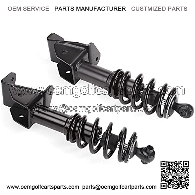 Front Shocks Absorbers Kit for Yamaha G29 Drive Golf Cart, Passenger and Driver Side, Replace OEM JW2-F3390-00-00 JW2-F3350-00