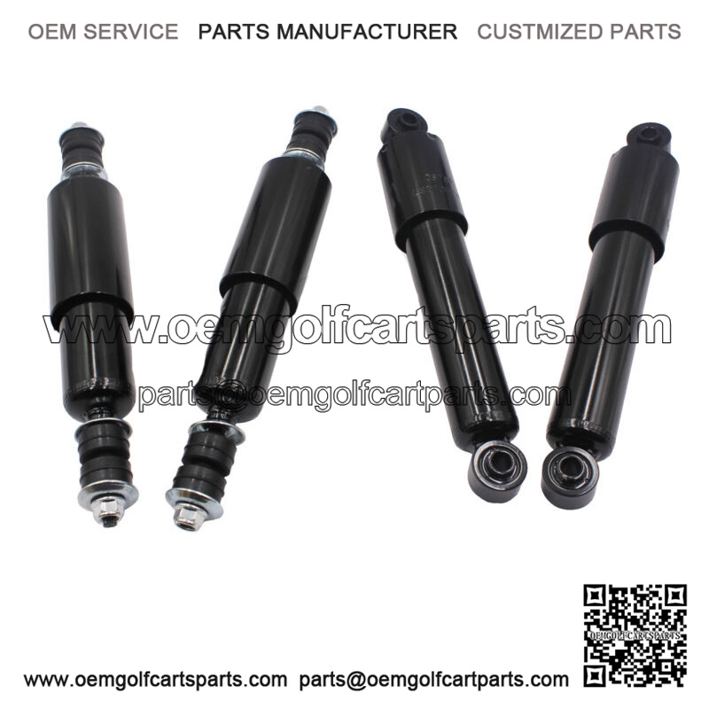 4PCS Golf Cart Front + Rear Shock Absorbers Fits 1981-2008 Club Car DS