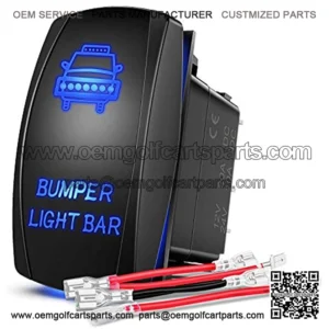 NBWDY 12V Waterproof Push-Button On-Off Switch with Quick Connector use for Completely Cut Off The Power to The Car Truck ATV UTV Bus LED Light Kit etc.