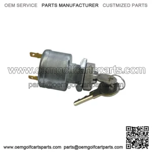 EZGO Golf Cart Key Switch Spade | 1981-up
