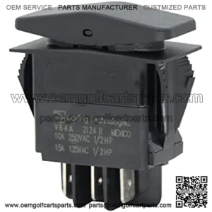 48V Electric Golf Cart Forward/Reverse Switch Fits Club Car DS and Precedent PowerDrive Plus 1996 and Newer 101856001 101856002
