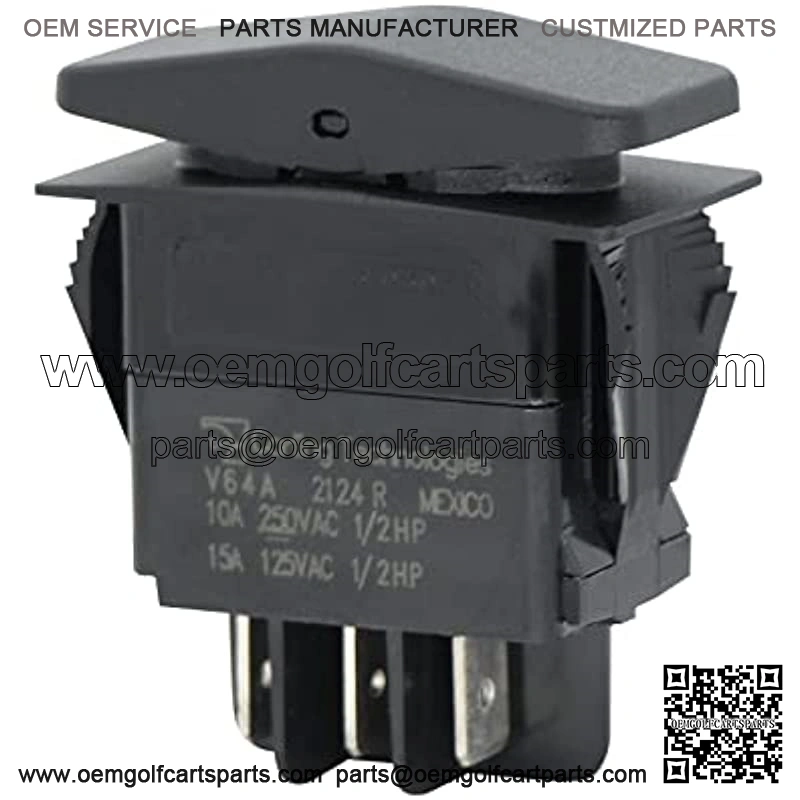 48V Electric Golf Cart Forward/Reverse Switch Fits Club Car DS and Precedent PowerDrive Plus 1996 and Newer 101856001 101856002