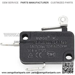 Accelerator Pedal Box Micro Switch for EZGO TXT 1994-up Gas(4 Cycle) & Electric(Non-DCS) Golf Cart, OEM# 25861G01 25861-G01