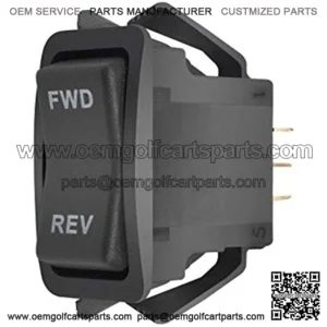 Forward Reverse Rocker Switch Fits EZGO TXT PDS Electric 2003-Up Golf Carts OEM#74323-G01