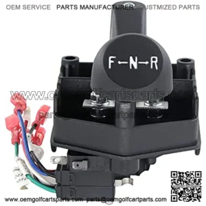 Golf Cart 48 Volt Forward Reverse Switch Assembly and Handle, Heavy Duty Forward and Reverse Switch, Fits Club Car DS Electric 1996 and Newer 48V, Replaces Club Car 101753005