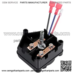 Club Car DS Golf Cart Forward Reverse Switch for 1990-1994 36V Series, 1996 & Up 48 Volt Models, Replaces OEM 101753004