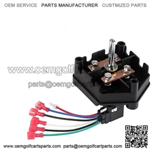 Golf Cart 48V Heavy Duty Forward & Reverse Switch Assembly for 1996-up Club Car DS Models OEM# 101753005
