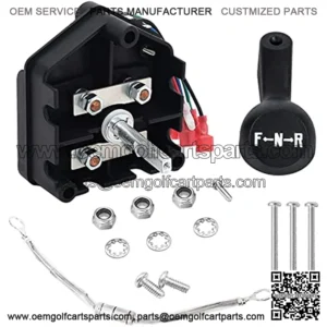 Club Car 48 Volt Forward Reverse Switch Assembly and Handle for Club Car DS 1996-Up Golf Carts&Resistor Assembly for Club Car, Columbia, E-Z-Go, Replaces Club Car 101753005