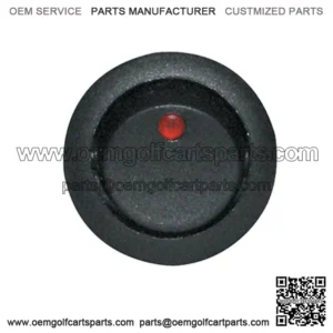 Golf Cart LED Indicator Toggle Switch, 12V/16A- Bag of 5