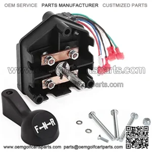 Golf Cart Forward and Reverse Switch with Handle Fits Club Car 96-Up DS 48 Volt, Replaces 101753005