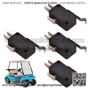 Speed Micro Switch 3 Prong Terminal for Golf Cart Club Car DS Precedent (1982-up) & Tempo (2018-up) Replacement Part 1014807 1014805 4240