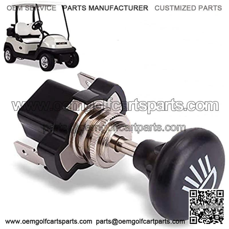 Universal Golf Cart Push Pull Head Light Switch for EZGO Club Car Yamaha Light Botton