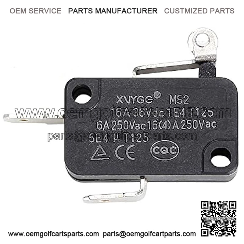Golf Cart Accelerator Pedal Box Micro Switch for EZGO TXT 1994-Up OEM# 25861G01 25861-G01