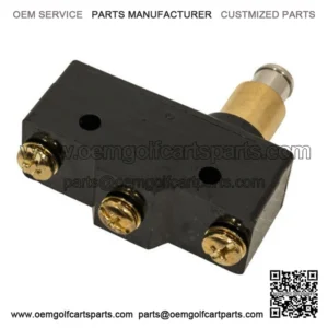 Club Car & EZGO Golf Cart Brake Pedal Micro Switch 3-Terminal