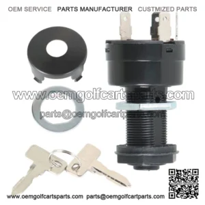 Ignition Key Switch Fits for Club Car Precedent 2004-Up Golf Cart 102515101