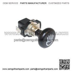Golf Car Push Pull Light Switch 12v
