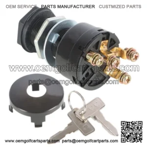 Starter Ignition Key Switch 4-Pin 101826301 For Club Car Golf Cart 1012505