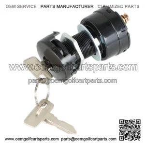 New Ignition Key Switch For Club Car DS Electric -36V / 48V - 1996 & Up