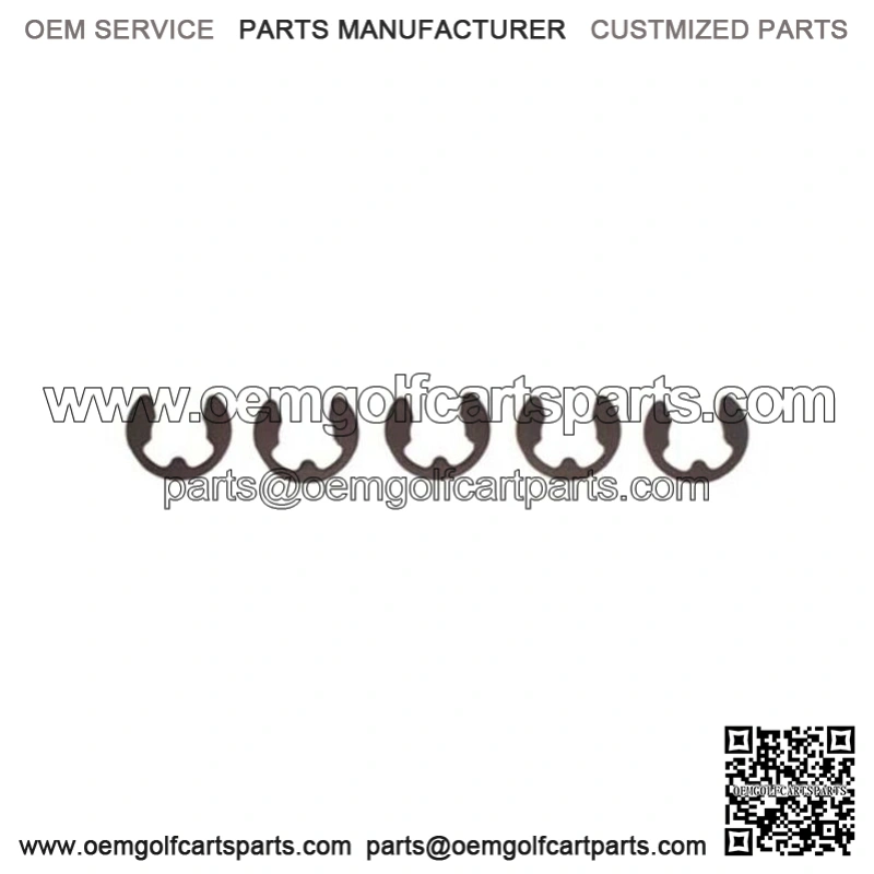 EZGO Electric 2008-Up RXV Brake Return Spring Clevis E Ring - Bag of 5