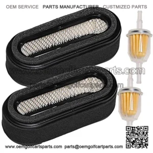 GX345 Air Filter Pre Filter 25 050 22-S Fuel Filter Compatible with LX279 F725 F710 Front Kawasaki 11013-2205 11013-2114 11013-2115 11029-2001 11029-2017 Lawn Mower Air Cleaner