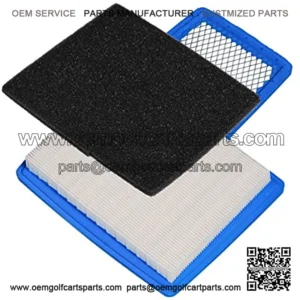 Filtro de aire de repuesto para Yamaha G16 G20 G21 G22 G29 1996 en adelante veh??culos de carrito de golf de 4 ciclos de repuesto JN6-E4450-01 JN6-E445E-00 (paquete de 1)