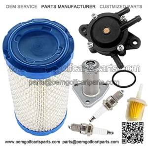 Tune Up Kit for Ezgo RXV 4 Cycle with Robbins Engine 2008 & UP Workhorse ST350 TXT Air Filter Fuel Pump