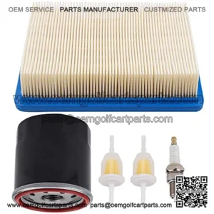 1015426 Air Filter + 1016467 Oil Filter for Club Car Golf Car DS 4-cycle 1992-Up