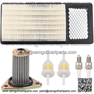 Breynet 72368G01 Air Filter 72144G01 Compatible With Ezgo 1996-2005 Txt Motor Bike Engine 1994-1995 Medalist 4-cycle 295cc 350cc Gas Vehicles Golf Cart Parts