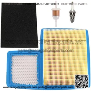 G16 Golf Cart Air Filter Tune up Kit for Yamaha G16A G19 G20 G21 G22 G22A G29 Drive Gas Golf Cart 1996-UP 4 Cycle 301cc 357cc Engine Replace JN6-E4450-00 JN6-E4450-01 with Fuel Filter
