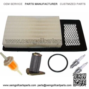 EZGO TXT, MEDALIST GOLF CART TUNE UP KIT 1994-2005 4 CYCLE GAS OIL AIR FILTER