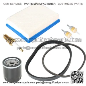 Fits For Club Car DS Maintenance /Tune Up Kit w/Drive Belt Starter Belt 97-04