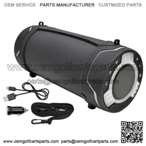 Portable Bluetooth Speaker Tube for Golf Cart