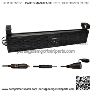 26" Boss Sound Bar With Bluetooth for Golf Cart