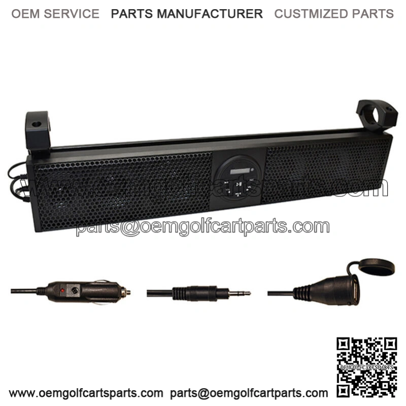 26" Boss Sound Bar With Bluetooth for Golf Cart