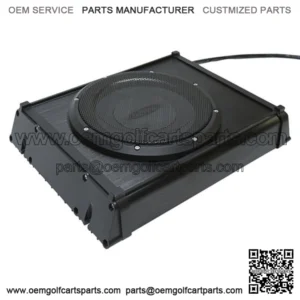 Jensen 8" 200 Watt Marine Powered Subwoofer for Golf Cart