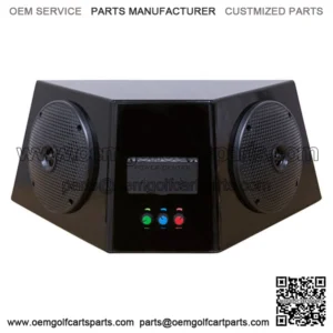 Universal Audio Center With Power Center for Golf Carts