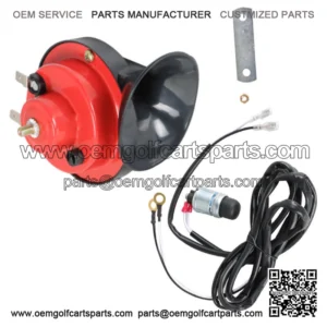 For EZGO, Club Car, Yamaha or UTV Universal 12 Volt Golf Cart Electric Horn Kit