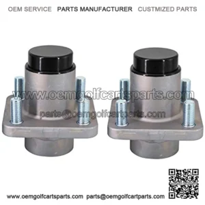 Kit de buje de rueda delantera de repuesto para carrito de golf Club Car DS 1982-2002 con sellos de rodamiento en el interior