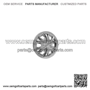 Chrome One Piece Trim Ring, (Fits 8" Golf Cart Wheels)