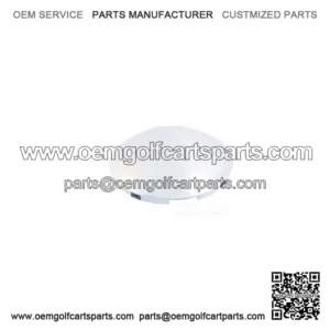Stainless Steel Baby Moon Trim Ring (Fits 8" Golf Cart Wheels)