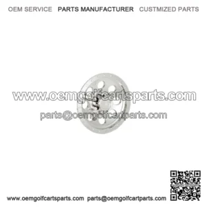 Chrome One Piece Trim Ring, (Fits 12" Golf Cart Wheels)
