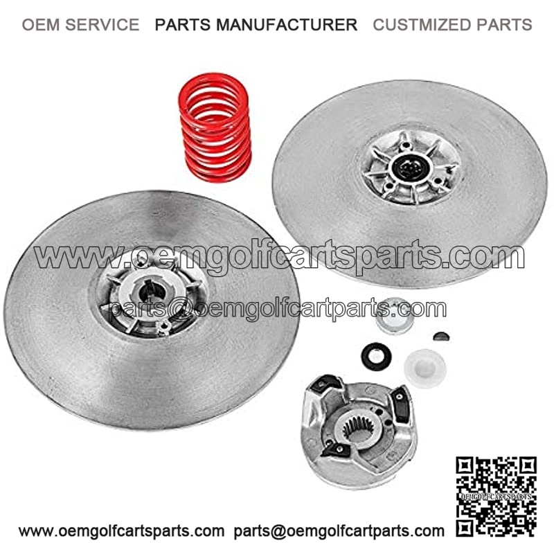 Driven Clutch Kit with Heavy Duty Spring for Yamaha Golf Cart G2 G8 G9 G11 G14 G16 G20 G21 G22 G28 1985-2007