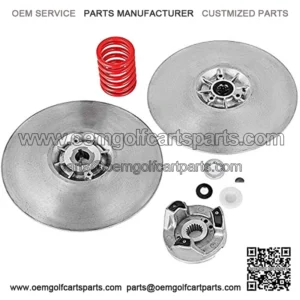 Secondary Driven Clutch Kit with Heavy Duty Spring for Yamaha Golf Cart G2 G8 G9 G11 G14 G16 G20 G21 G22 G28 1985-2007,AcPulse Go Kart Clutch Centrifugal Clutch 3/4 in. Bore 10T 10 Tooth for #40 41 42