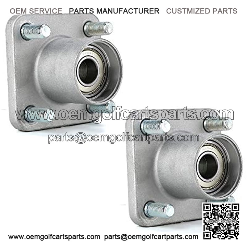 2PCS Front Wheel Hub Assembly for Club Car DS Precedent 2003-up