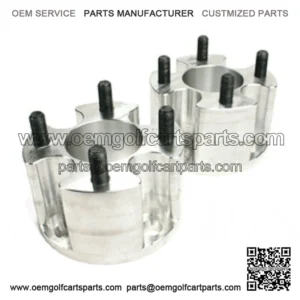 Golf Cart Yamaha Club Car EZGO 3" Billet Alumium Wheel Spacers | Set 2