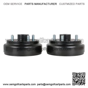 2X Rear Wheel Brake Hub Drum 30 Teeth for EZGO TXT 4 Cycle Golf Cart 91+ RXV 09+