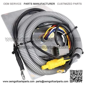Golf Cart On Board Computer for Club Car Electric 48-Volt DS Regen II, DS, IQ 101909902 AM12292-01 21155-02 Lester 103697001 48 Volt with Square 6-pin Plug
