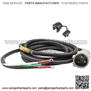 48V Charger Plug DC Cord Plug, Fits 1995-2013 Club Car DS Precedent Golf Carts 101828901,130in